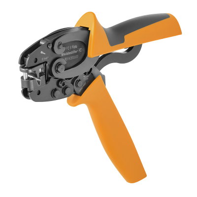 Crimpwerkzeug, Aderendhülsen mit/ohne Kunststoffkragen, 0.14 mm², 6 mm², Trapezcrimp
