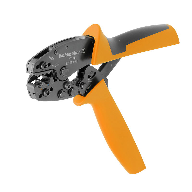 Pinza crimpatrice, Connettore isolato, 0.5 mm², 2.5 mm², Crimpatura doppia