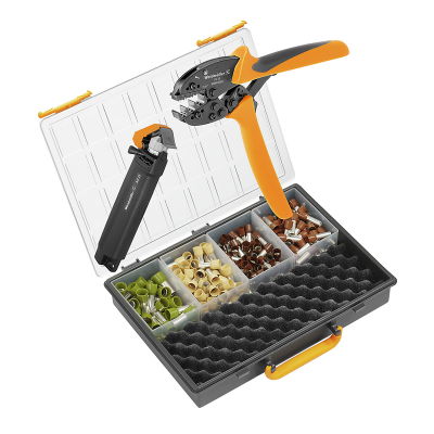 Cassetta con assortimento (confezionata), PZ 50, AM 25, Colore: Weidmüller, Numero di AEH: 200