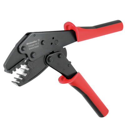 Pinza crimpatrice, Senza isolamento, 6 mm², 25 mm², Crimpatura trapezoidale