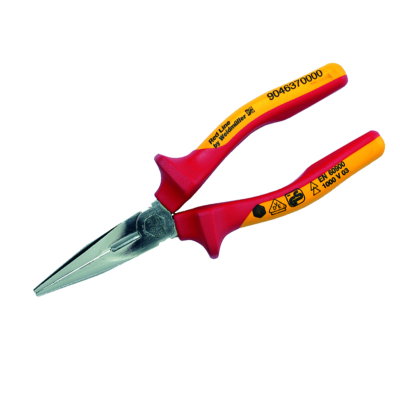 Spitzzange, 160 mm, gerade, Schutzisoliert 1000 V: Ja