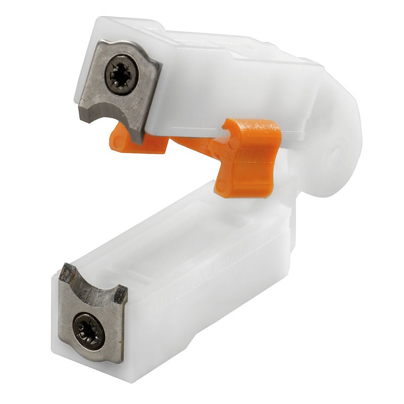 Lama (Utensile spellafili), Sezione di collegamento cavo, min.: 6 mm², Sezione di collegamento cavo, max.: 16 mm², bianco