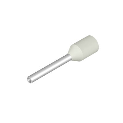 Terminale, 0.5 mm², Lunghezza di spellatura: 12 mm, Colori: bianco, Isolamento: presente