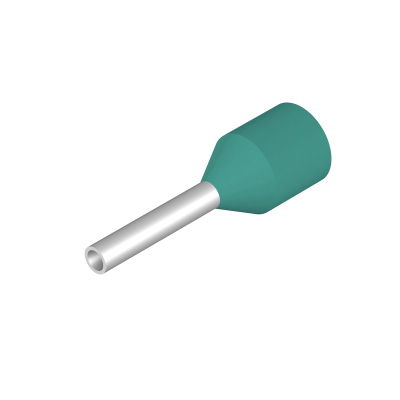 Terminale, 0.34 mm², Lunghezza di spellatura: 6 mm, Colori: turchese, Isolamento: presente