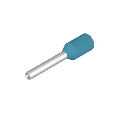 Terminale, 0.75 mm², Lunghezza di spellatura: 10 mm, Colori: Azzurro, bianco, Isolamento: presente