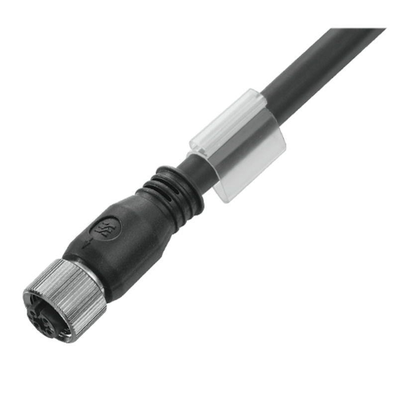 Sensor-Aktor-Leitung, M12, Polzahl: 5, 1.2 m, Buchse, gerade, LED: Nein, Geschirmt: Ja