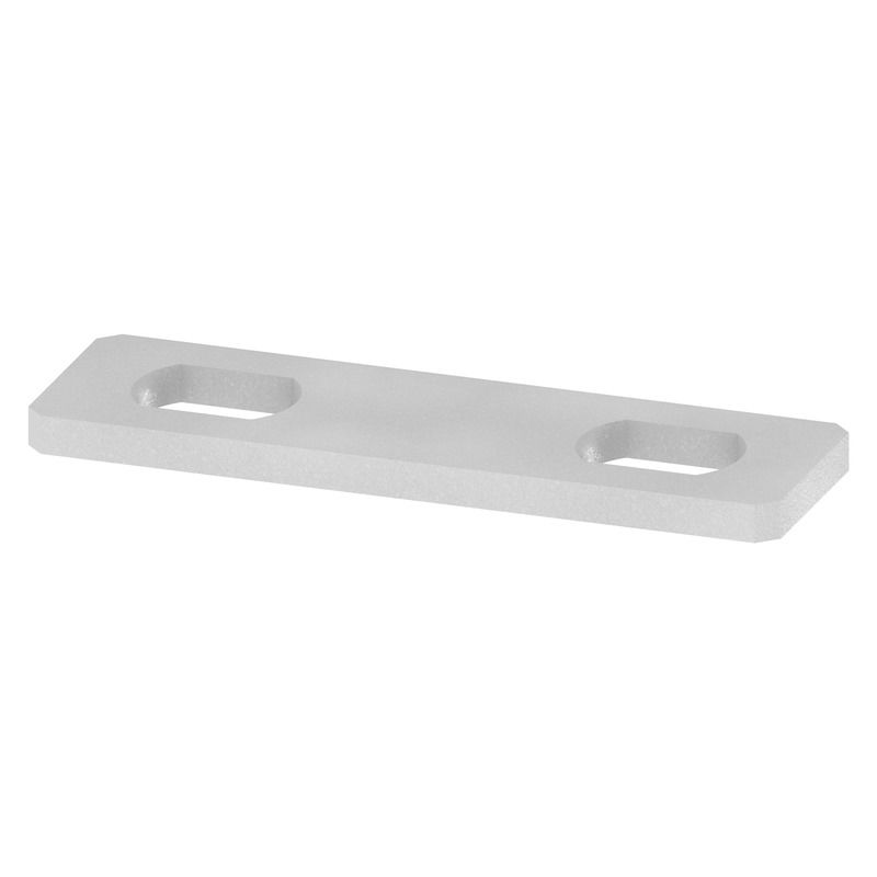 Querverbinder (Klemmen), geschraubt, grau, 57 A, Polzahl: 2, Raster in mm: 11.50, Isoliert: Nein, Breite: 19.55 mm