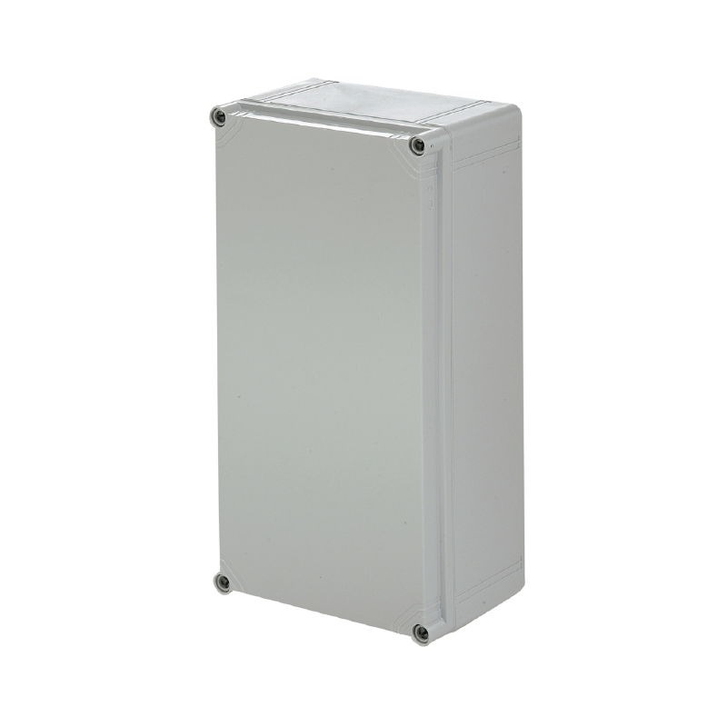 Kunststoffgehäuse, FPC (Polycarbonat-Leergehäuse), 400 x 200 x 132 mm, Polycarbonat, unbehandelt, lichtgrau