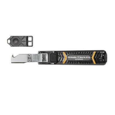 Abisolierwerkzeug, feindrähtige u. massive Leiter mit PVC-Isolation, Leiterdurchmesser, max.: 28 mm, 615 mm²
