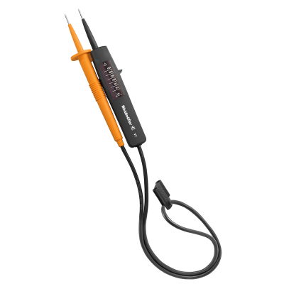 Tester per la misura della tensione, Campo di misura della corrente/DC: 1000 V, LED, prova passaggio di corrente: No, Categoria del circuito di misura