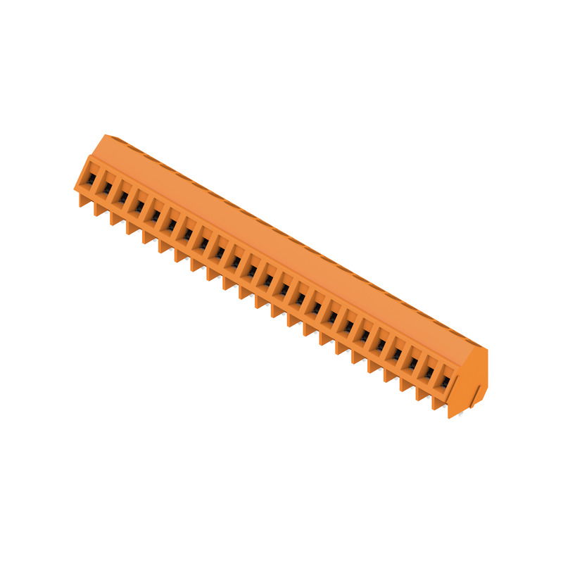 Leiterplattenklemme, 320 V, 17.5 A, Raster in mm: 5.08, 2.5 mm², Polzahl: 23, Zugbügelanschluss, THT-Lötanschluss, 135°, Box