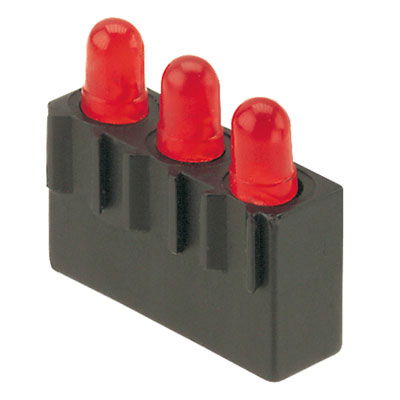 Display a LED (connettori per circuito stampato)