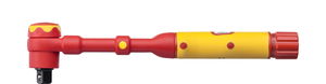 Wiha Drehmomentschlüssel electric 3/8" für Steckschlüssel, variabel einstellbare Drehmomentbegrenzung (44163)