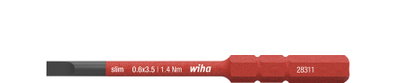 Wiha Bit slimBit electric Schlitz 3,5 mm x 75 mm (41159)