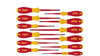 Wiha Schraubendreher Set SoftFinish® electric slimFix gemischt 12-tlg. (41003)