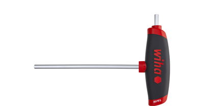 Wiha Stiftschlüssel mit Quergriff Set ComfortGrip Sechskant 6-tlg. mit Seitenabtrieb, mattverchromt (45620)