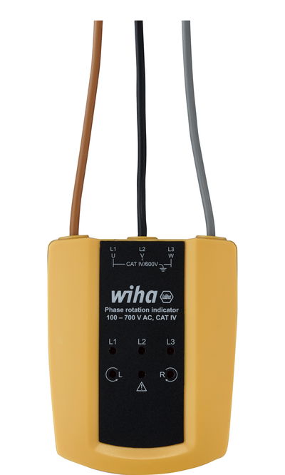 Wiha Drehfeldrichtungsanzeiger 100 - 700 V AC, CAT IV (45221)