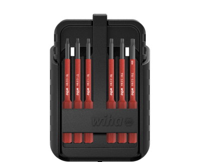Wiha Bit Set slimBit electric TORX®, TORX PLUS® 12-tlg. mit Gürtelhalter (43161)