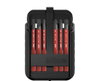 Wiha Bit Set slimBit electric Schlitz, Phillips, Pozidriv, PlusMinus/Pozidriv, TORX® 12-tlg. mit Gürtelhalter (43162)