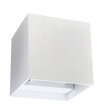 Wandleuchte Würfel LED 10W weiss IP65