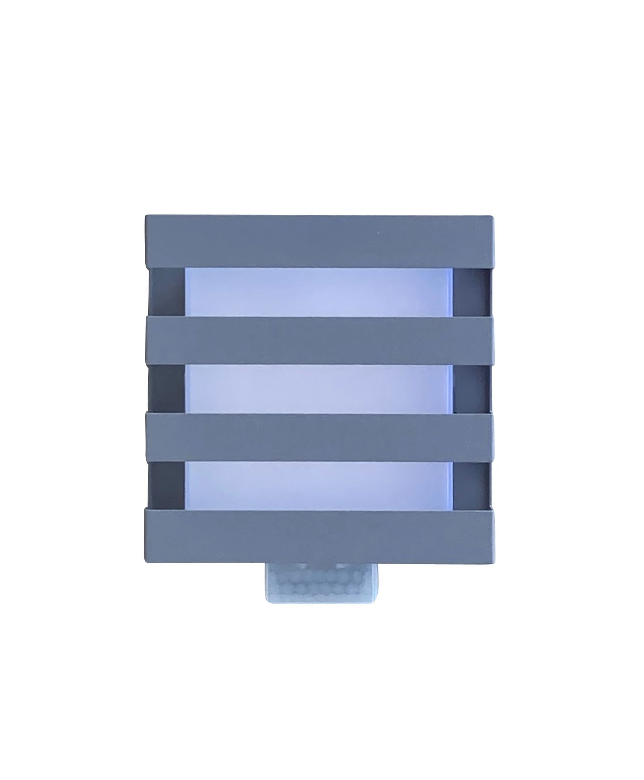 Sensor Wandleuchte PIR Würfel Cube L LED 4.5W 3000K grau