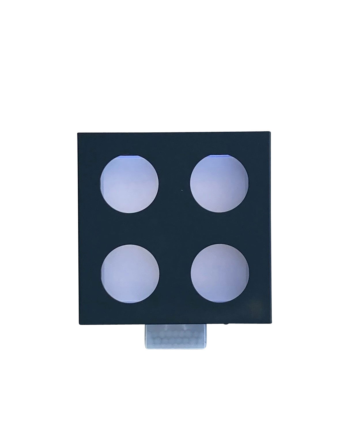 Sensor Wandleuchte PIR Würfel Cube O LED 4.5W 3000K anthrazit