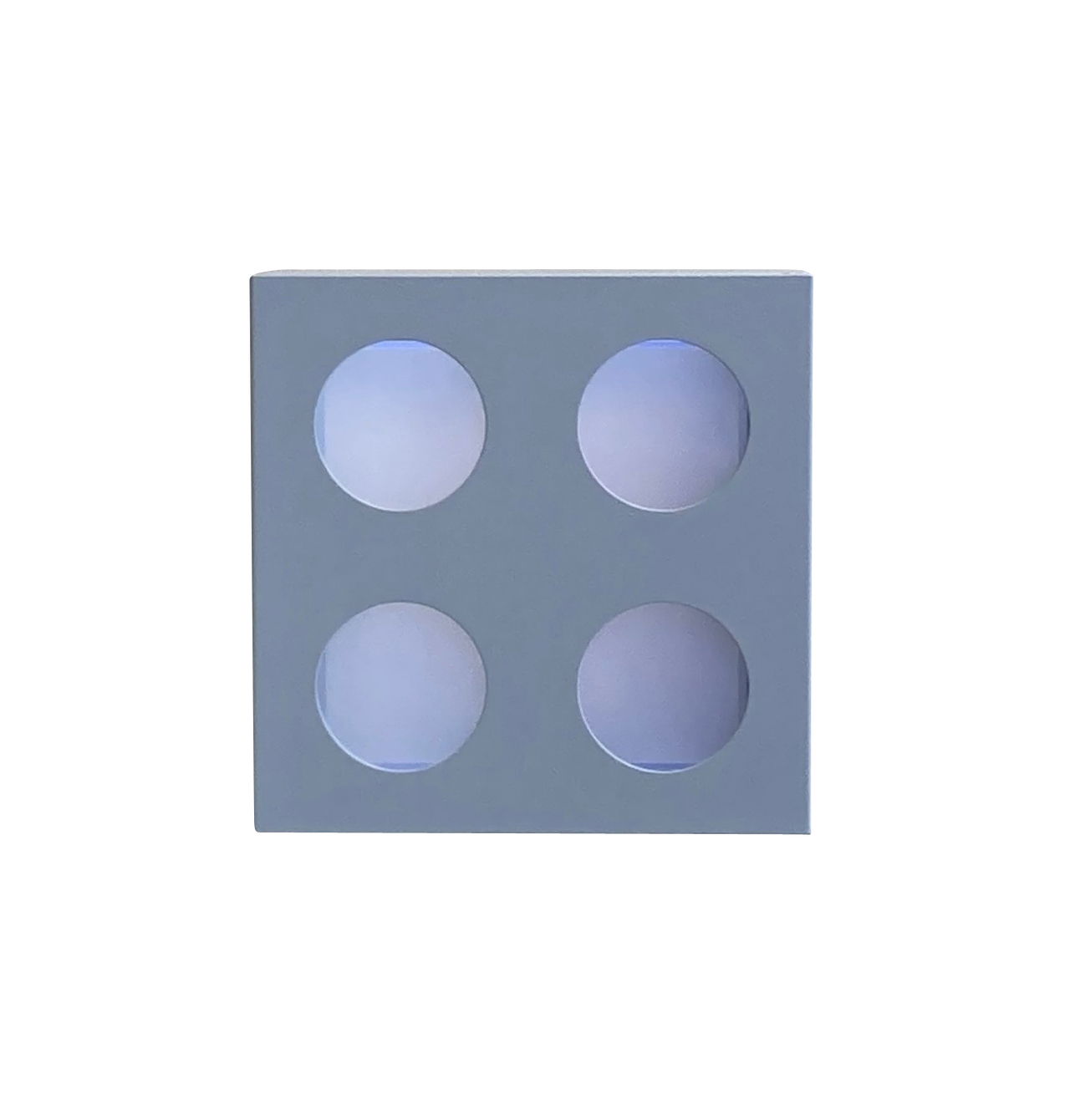 Würfel Cube O LED 4.5W 3000K grau