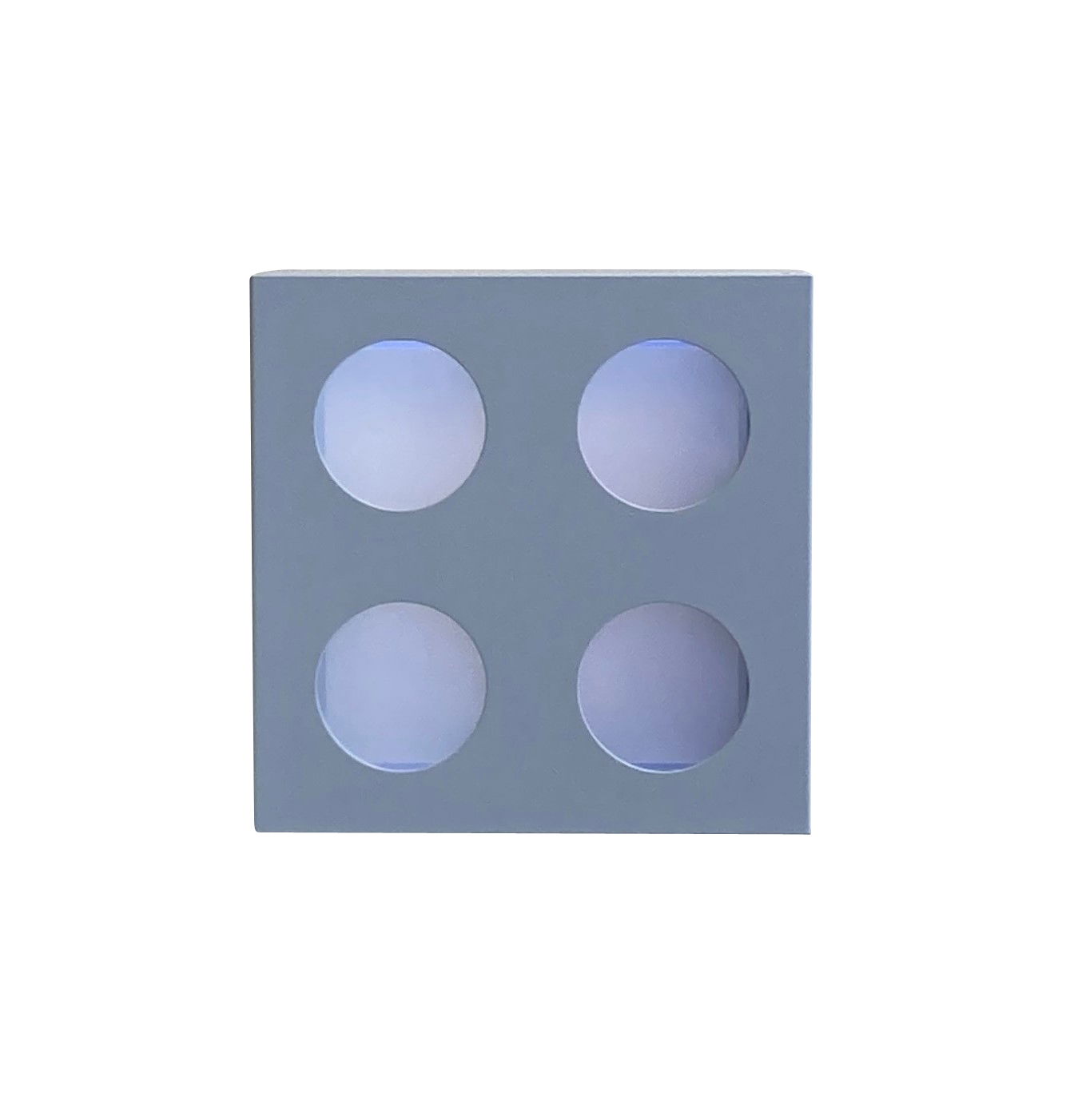Würfel Cube O LED 4.5W 3000K grau