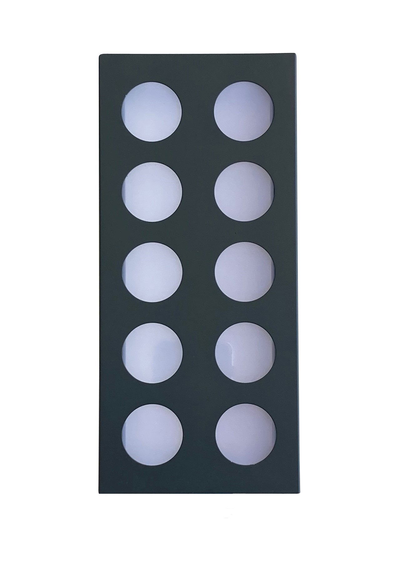 Wandleuchte LongLED O 4.5W 3000K anthrazit