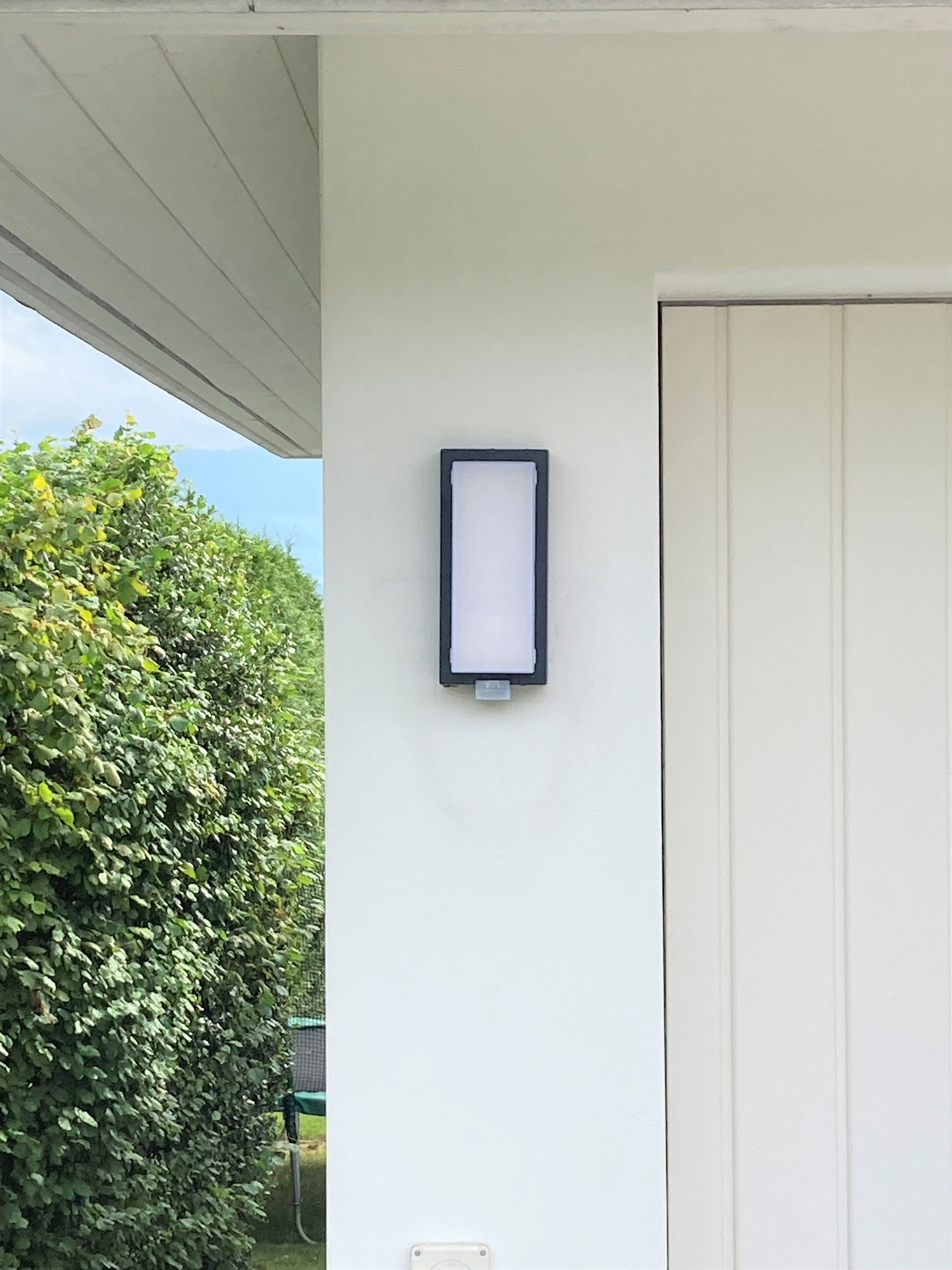Sensor Wandleuchte PIR LongLED 4.5W 3000K anthrazit – Bild 4 von 6
