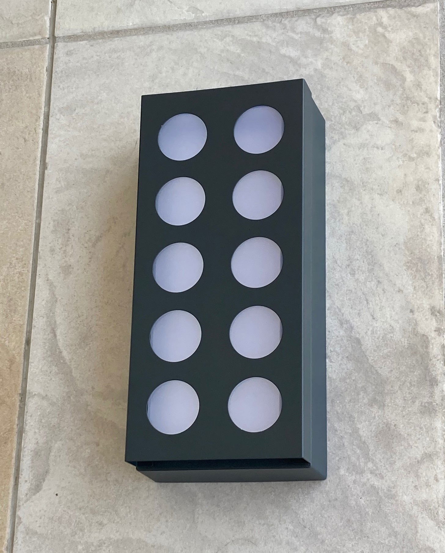 Wandleuchte LongLED O 4.5W 3000K anthrazit – Bild 2 von 3