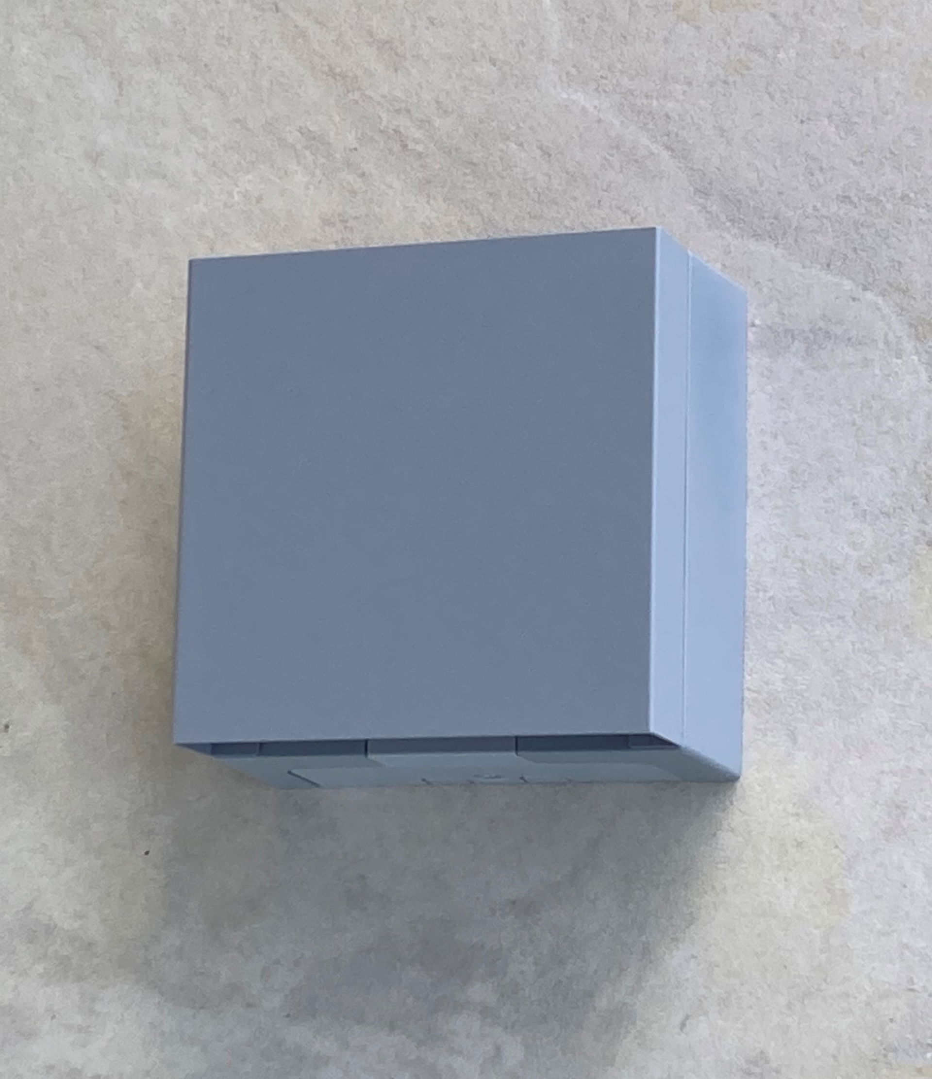 Wandleuchte Würfel Cube C LED 8.5W 3000K grau – Bild 3 von 5