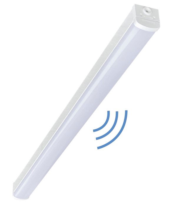 Balkenleuchte D mit HF Sensor 120cm 40W 4000 K