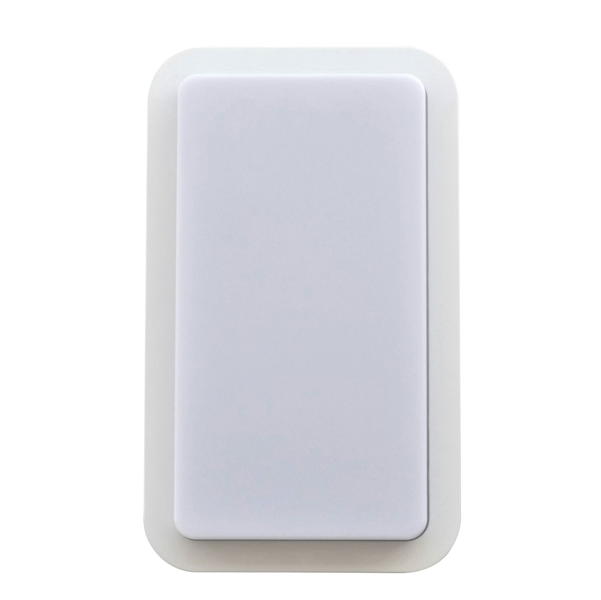 E27 Leuchte, Corlite 2x E27 IP54 weiss