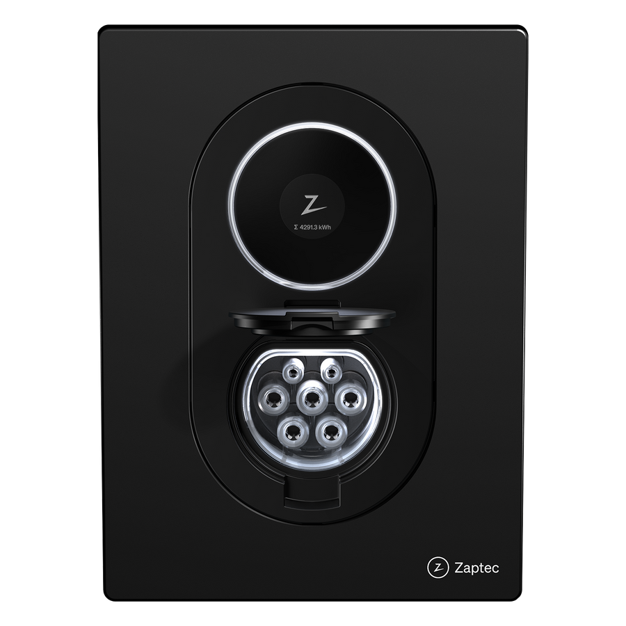 Zaptec Go2 Asphalt Black, MID, 22kW