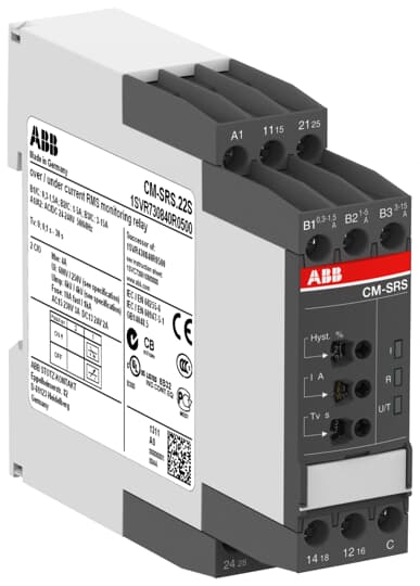 CM-SRS.21P RELe CTRL CORRIENTE 2 C/C RES