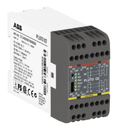 Pluto O2 PLC-Segu.2+2+2 Aplia Salidas