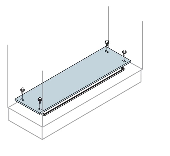IS2 Tapa parci.ciega entr.cabl.A800,P200