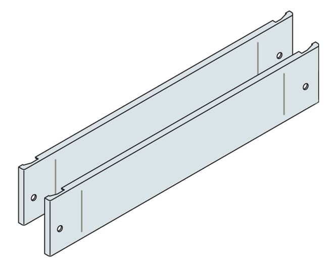 IS2 Paneles compensa.H=100,A=600,RAL7035
