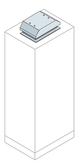 IS2 Campana ventilación IP54, RAL7035