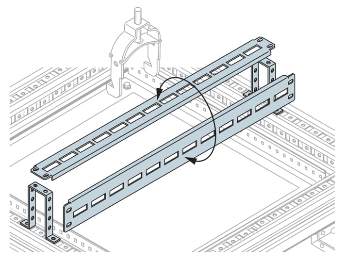 IS2 Perfil para fijación de cables A=600