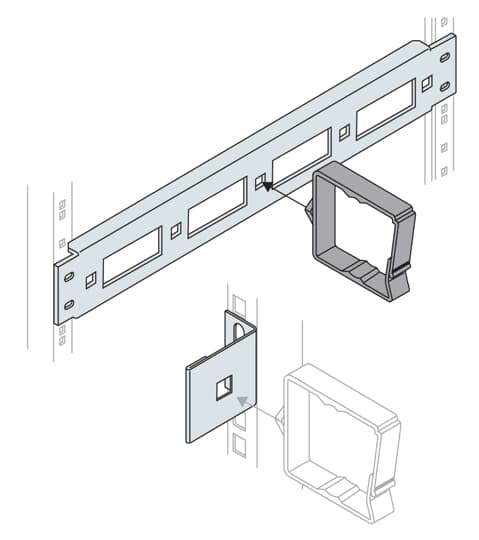 Soporte portacables, 5ud.