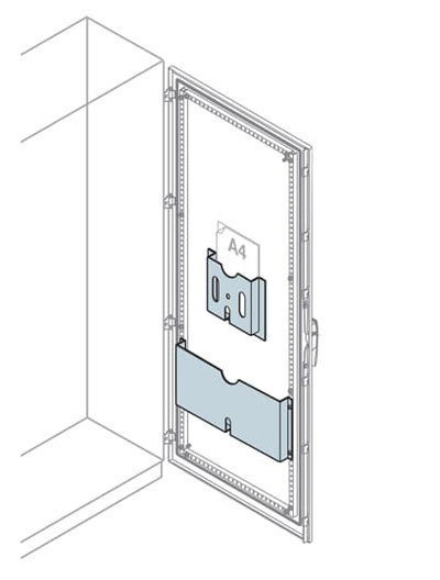 IS2, Portaplanos metálico puerta A=800