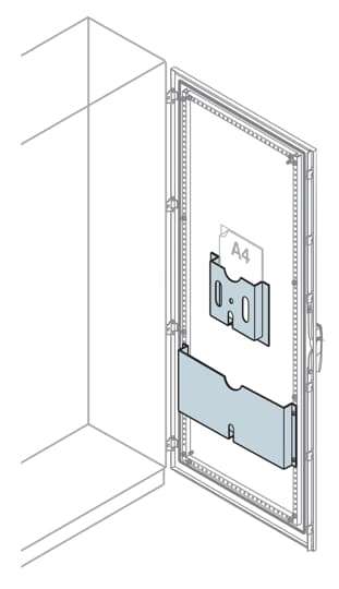 IS2, Portaplanos metálico puerta A=1000