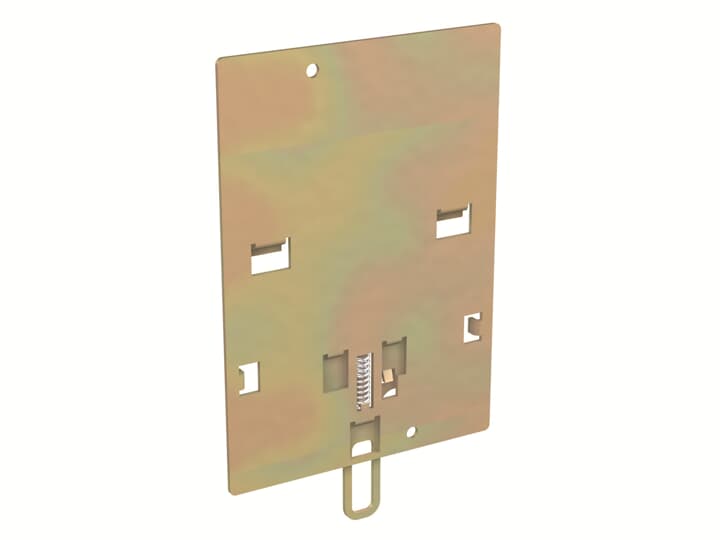 Kit DIN50022 XT2 4p PLACA DIN UL