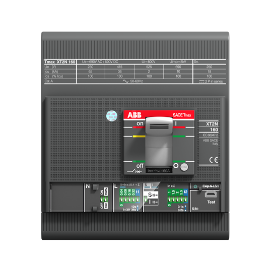 XT2H 160 Ekip Dip LSIG In=63A 4p F F
