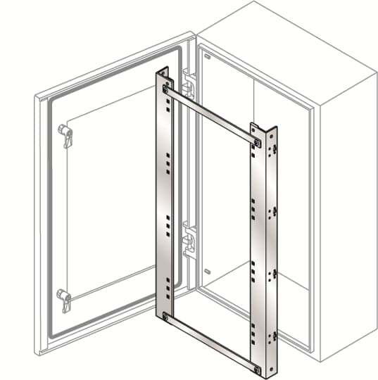 Bastidor inox. 5x36=180 mód. SRX1000x800
