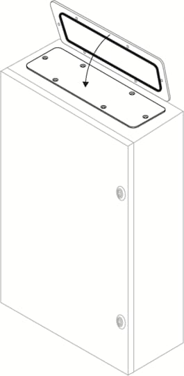 Placa pasacable.ac.inox.600x300x2,5,1ud.