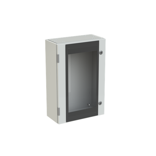Arm. SR2, 600x400x200, pu.trans, RAL7035 – Imagen 2 de 3