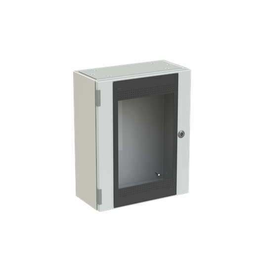 Arm. SR2, 500x400x200, pu.trans, RAL7035 – Imagen 2 de 3